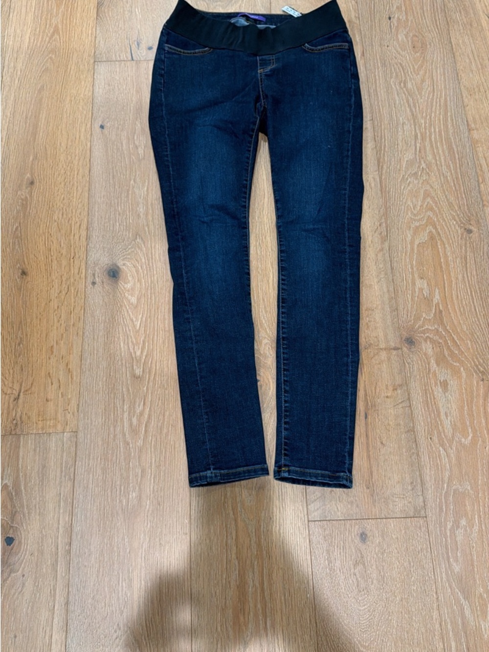 Seraphine Dark Blue Skinny Maternity Jeans